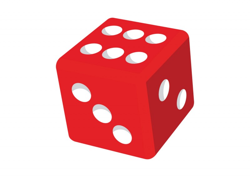 800x565 Dice Clipart Outline