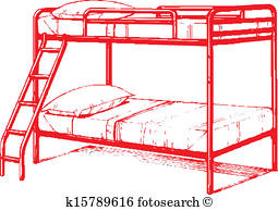 255x194 Bunk Bed Clip Art Illustrations. 155 Bunk Bed Clipart Eps Vector