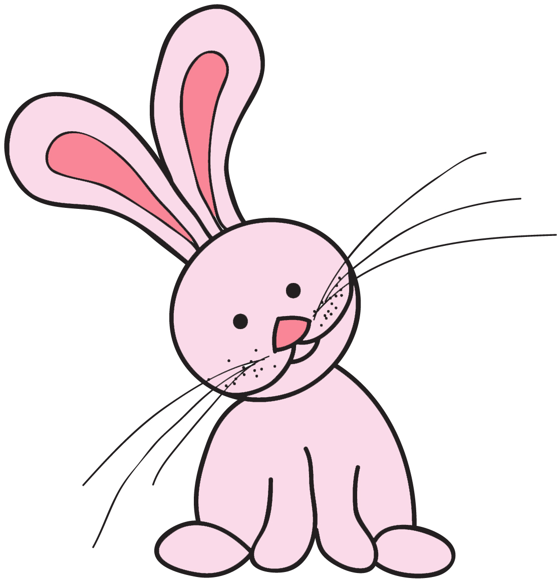 1112x1160 Bunny Clipart Rabbit Cartoon