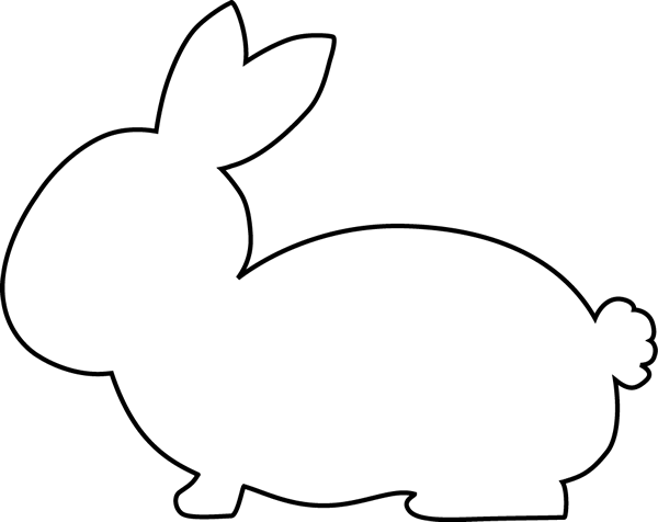 600x476 Bunny Clip Art