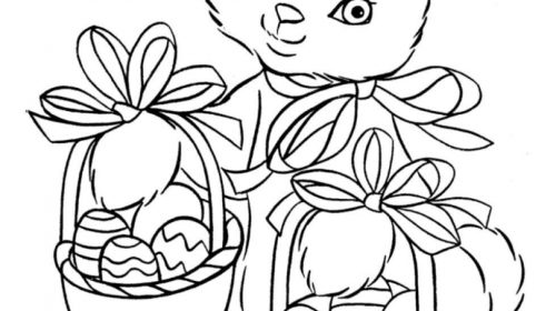500x280 Luxury Easter Bunny Color Pages Coloring Pages Activities