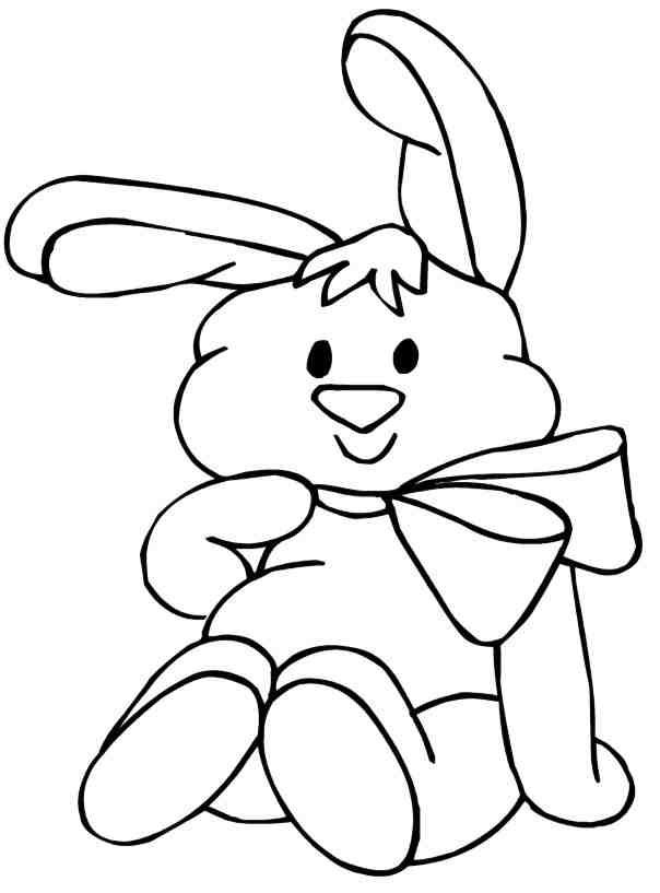Bunny Coloring Pages | Free download on ClipArtMag