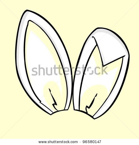450x470 Bunny Ears Clipart
