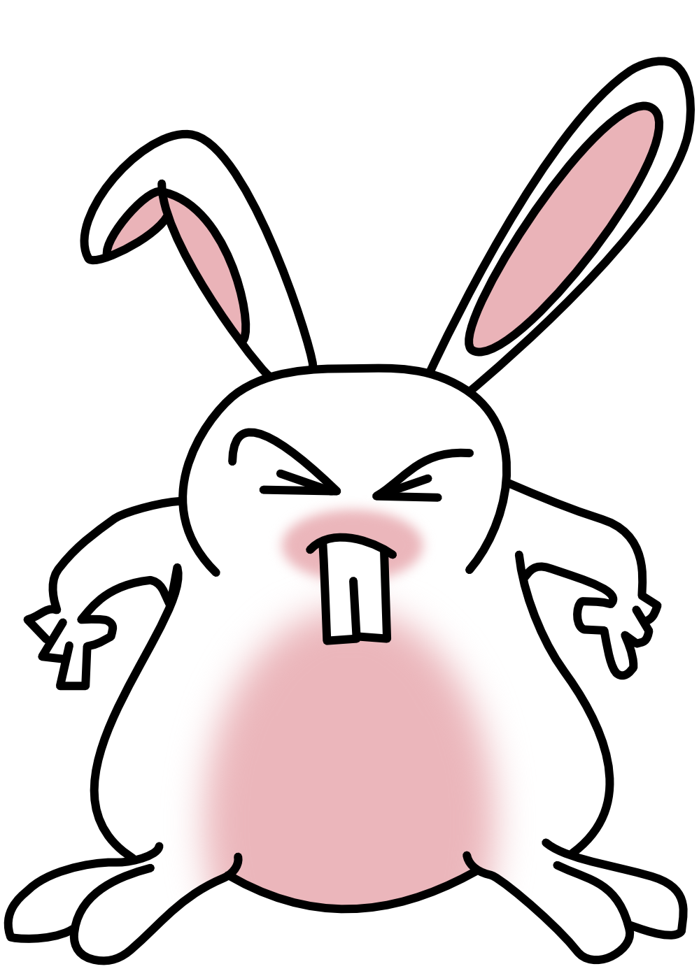 999x1399 Bunny Rabbit Clipart