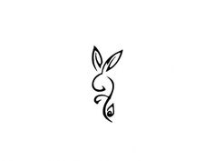 236x177 Image Result For Bunny Outline Tattoo Tattoo Ideas