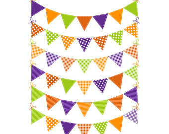 340x270 Glitter Bunting Clipart Bunting Clip Art Glitter Clipart Digital
