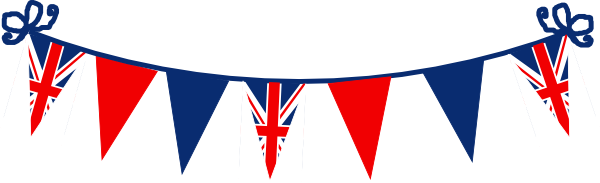 600x183 Bunting Banner Clipart