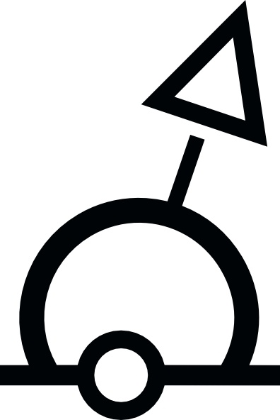 396x592 Nautical Symbolternational Sphere Buoy Clip Art Free Vector