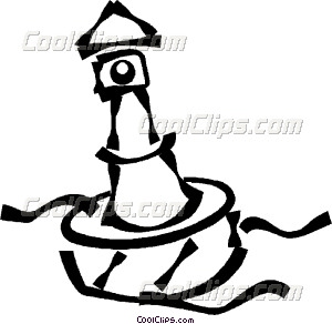 300x292 Buoys Vector Clip Art