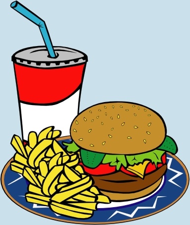 383x454 Burger Clip Art
