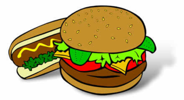600x326 Burger Clipart Hotdog Hamburger
