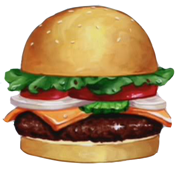 356x338 Burger Clipart Krabby Patty