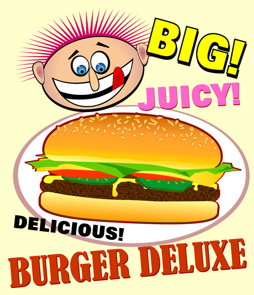 518x600 Hamburger Burger Clipart Free Clipart Image 3