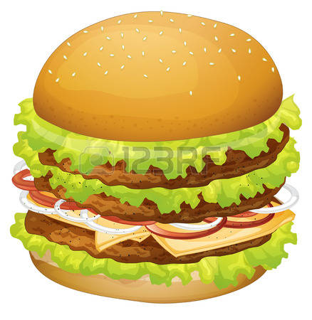 438x450 Sandwich Clipart