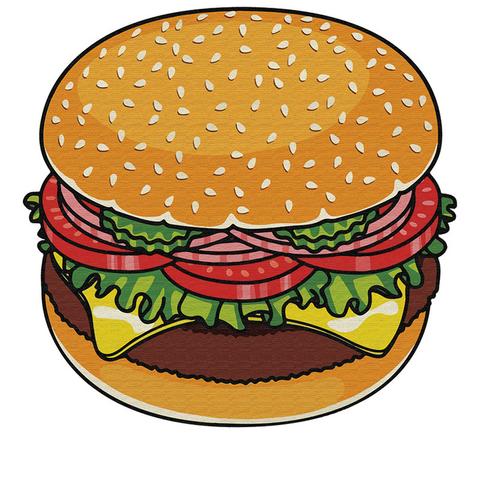 480x480 Burger Clipart Doughnut