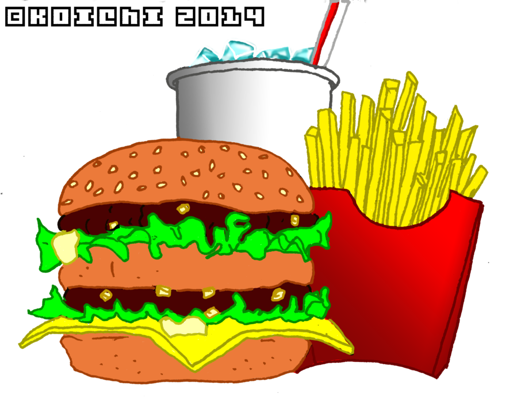 1015x786 Burger Clipart Big Mac