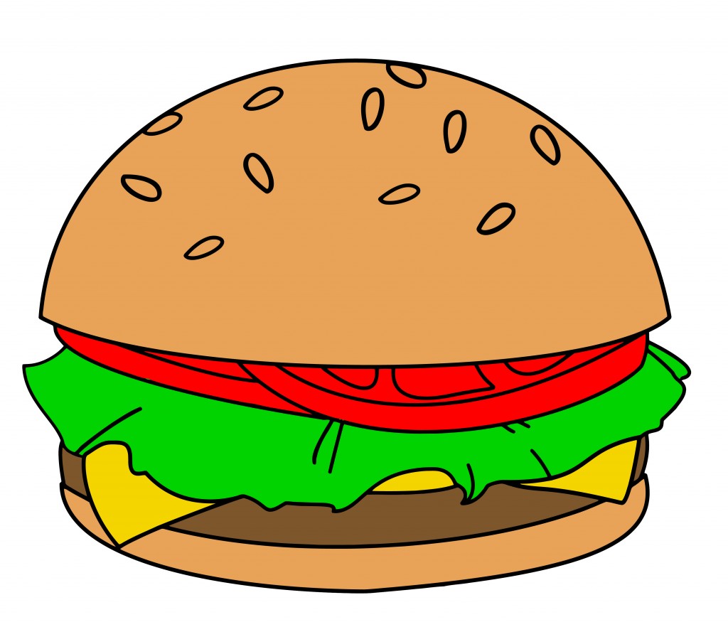 1024x875 Burger Clipart Transparent Background