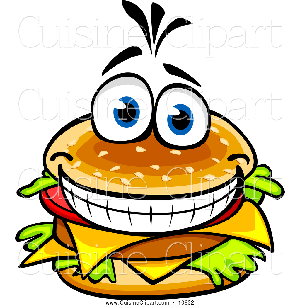 1024x1044 Cuisine Clipart Of A Happy Cheeseburger By Vector Tradition Sm