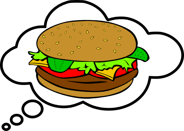 600x430 Hamburger Bubble Clip Art