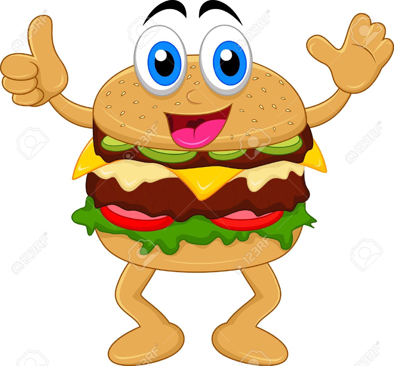 1300x1208 Hamburger Clipart Cute Cartoon