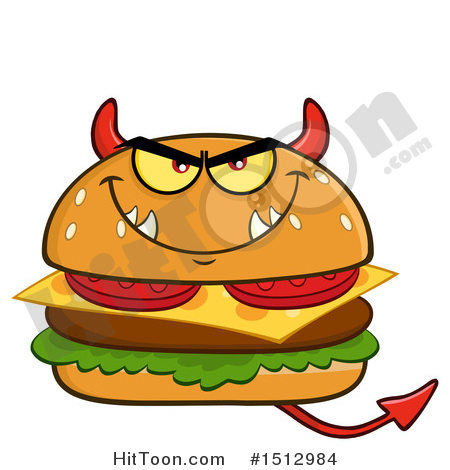 450x470 Burger Clipart