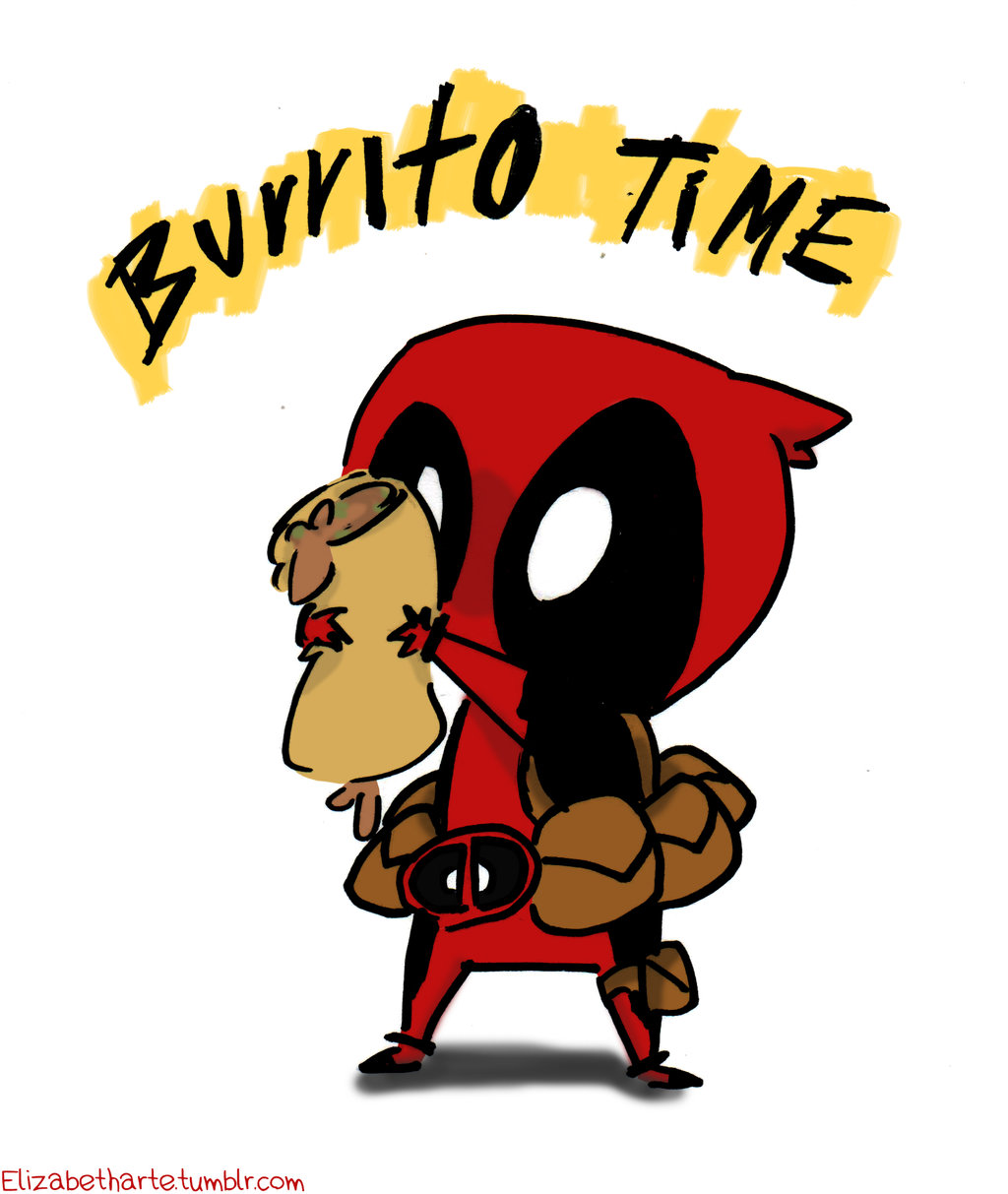 1024x1213 Burrito Time By Elizabetharte