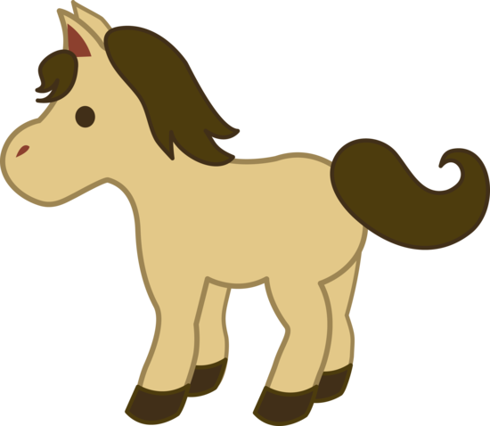 550x478 Cute Cream Colored Pony