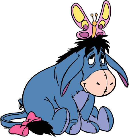 450x479 Eeyore Clip Art Disney Clip Art Galore