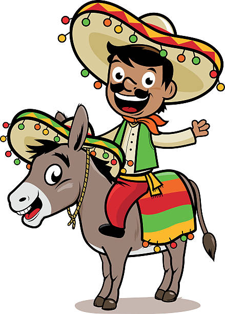 439x612 Mexican Burro Clipart, Free Mexican Burro Clipart
