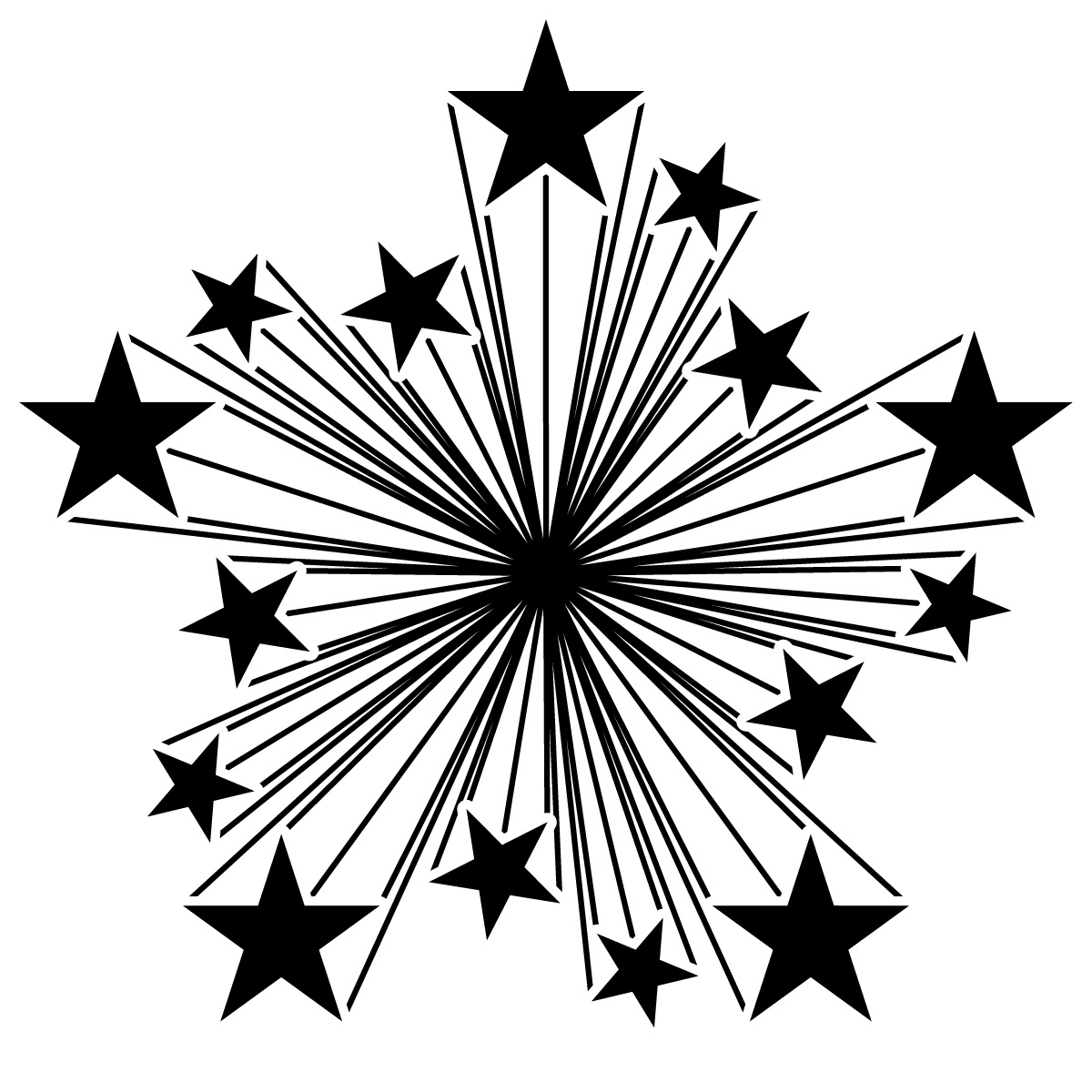 1200x1200 Star Burst Clipart