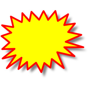 300x300 Burst Clip Art