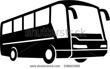 450x284 Bus Clipart Shadow