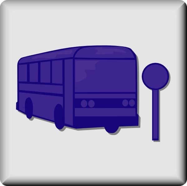 600x599 Hotel Icon Bus Stop Clip Art Free Vector In Open Office Drawing