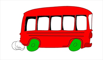 350x204 Free Buses Clipart