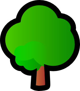 264x300 Bush Clipart Small