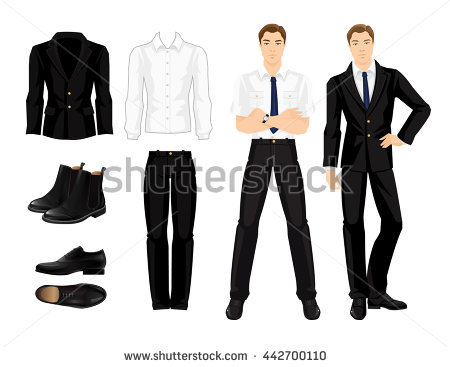 450x367 Suit Clipart Formal Wear