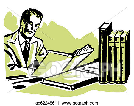 450x357 Business Clipart Working Man
