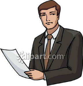 288x300 Business Man Clipart