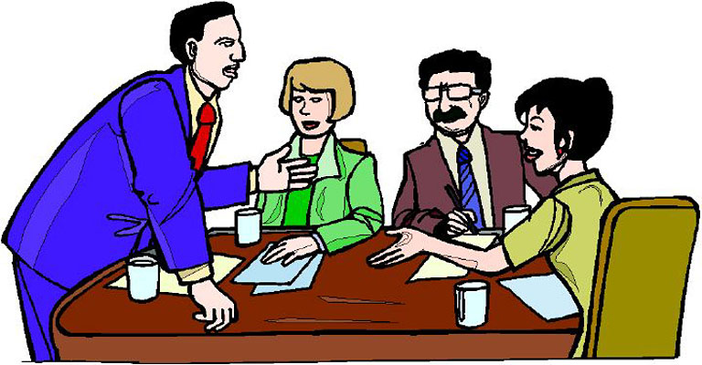 768x400 Free Meeting Clipart Image