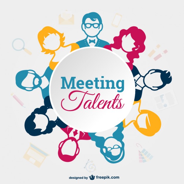 626x626 Business Meeting Avatars Vector Free Download