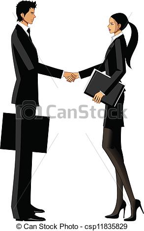 293x470 Business Clipart Men And Woman
