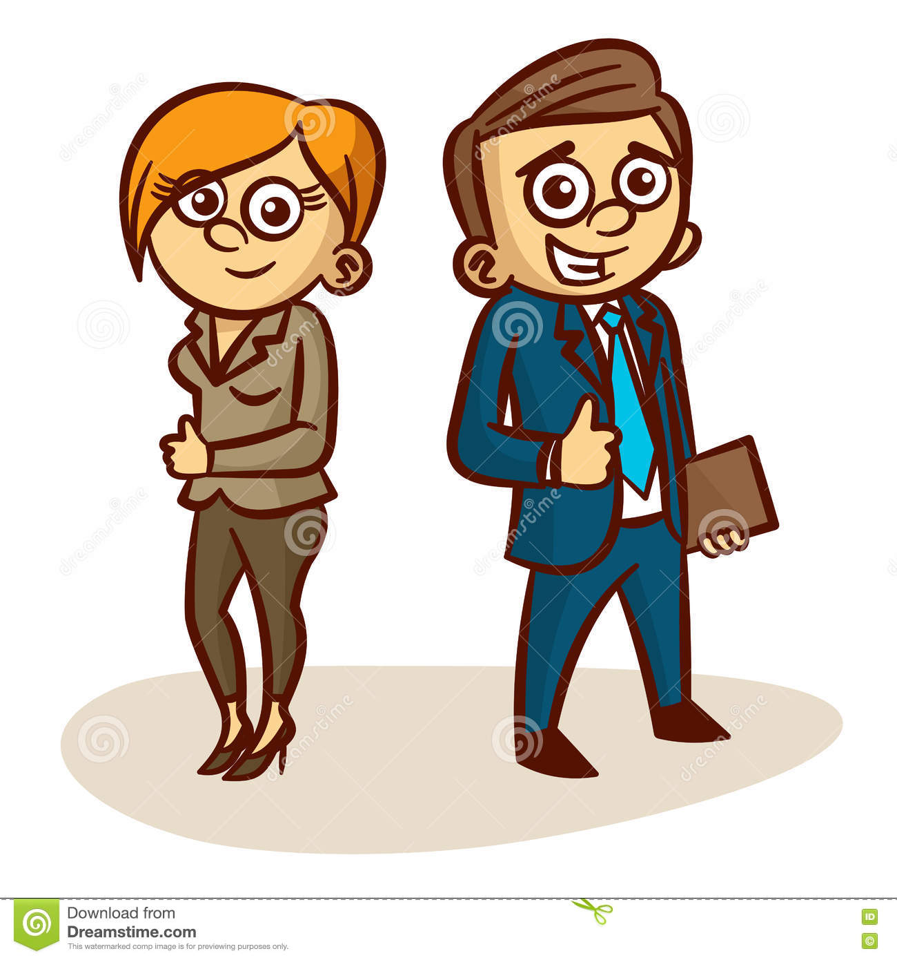 1300x1390 Business Clipart Men And Woman
