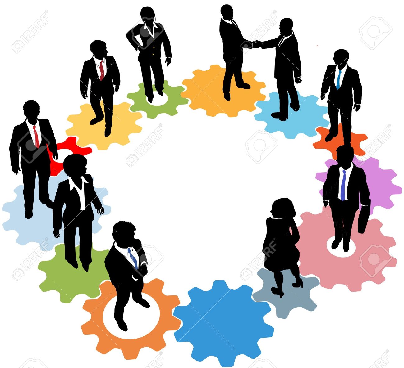 1300x1186 Business Clipart Business Collaboration