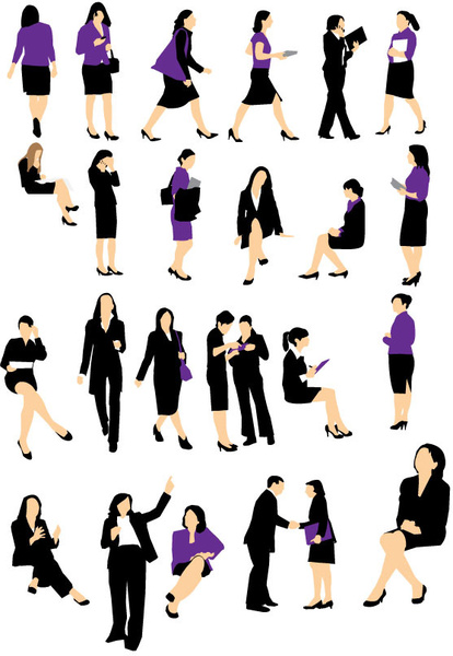 414x600 Business Woman Clip Art Free Vector Download (214,753 Free Vector