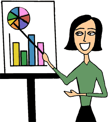 350x397 Business Presentation Cliparts