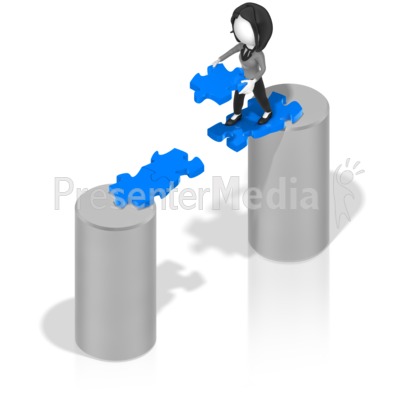 400x400 Business Woman Puzzle Bridge