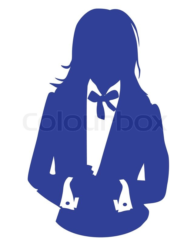 640x800 Lady In Business Suit Clipart