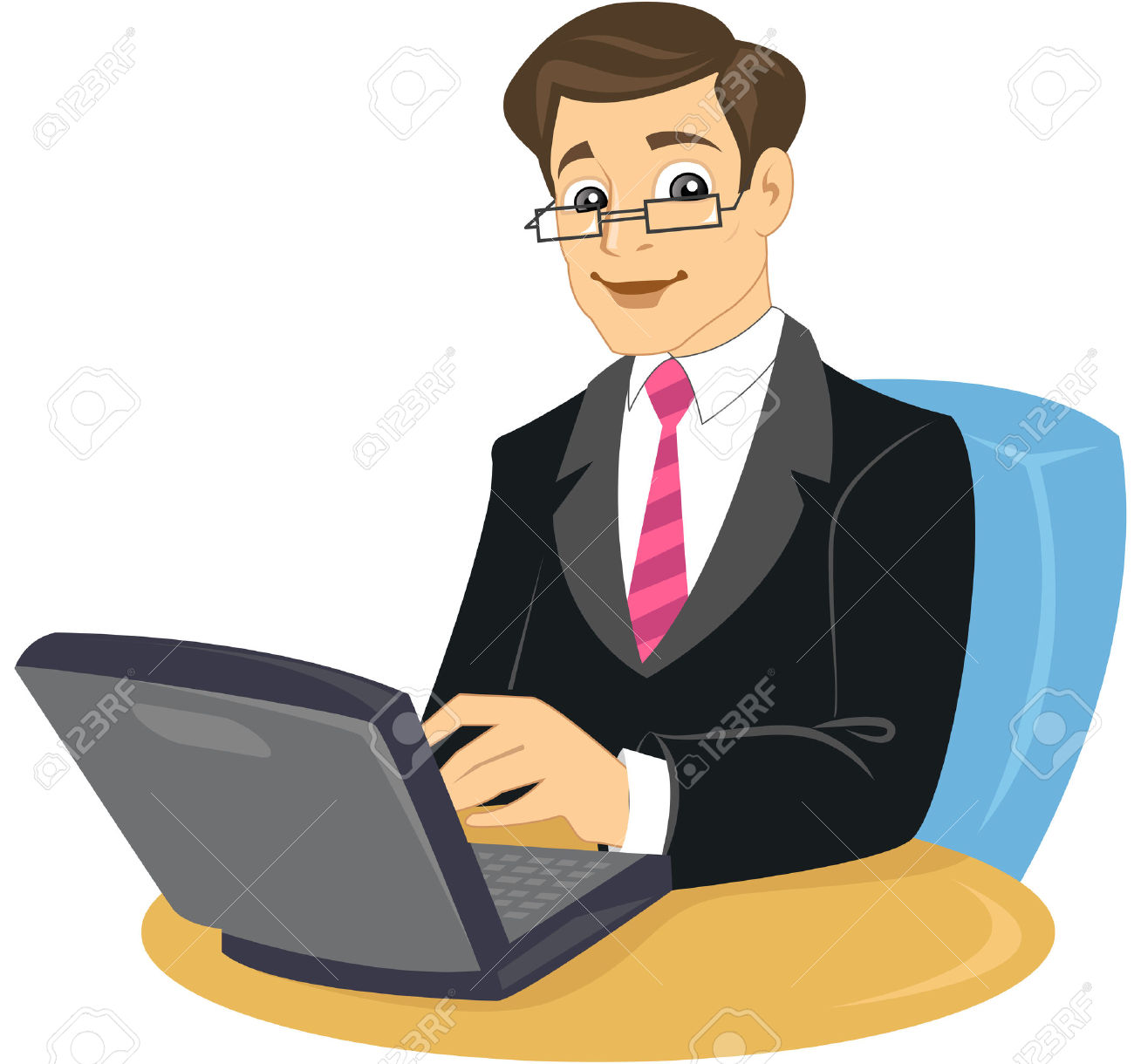 1300x1220 Suit Clipart Working Man