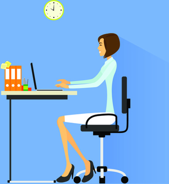 338x368 Business Woman Silhouette Free Clip Art Free Vector Download