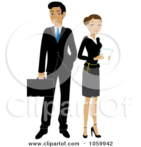 450x470 Business Men Free Vector Clip Art Illustration Of A Hispanic